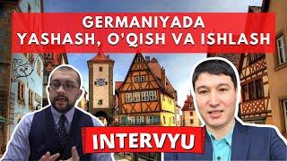 GERMANIYADA YASHASH, O'QISH VA ISHLASH - SHOMUROD YIGITALIEV BILAN SUHBAT | Jasur Mavlyanov