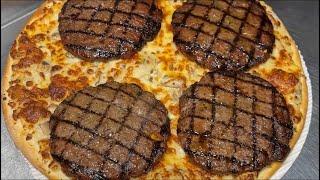 تا حالا پیتزا چیز برگر زدی؟ | True Cheeseburger Pizza Recipe