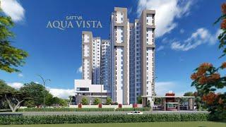 Sattva Aqua Vista | Bannerghatta Road | Premium 3 BHK Apartments #realestate #3bhk #bannerghatta