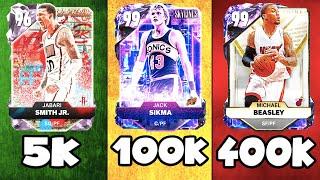 RANKING THE BEST PLAYER AT EACH PRICE IN NBA 2K25 MyTEAM!