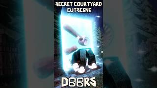 Roblox DOORS : New Secret Courtyard Cutscene in Growth of Giggle #doors #roblox