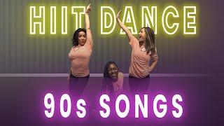 90s Dance Workout | Cardio HIIT Exercise to Crush Your Day | Dua Lipa, David Guetta, Ace of Base