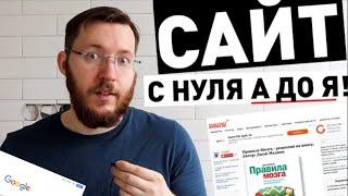 Как сделать сайт в 2023 году за 20 минут? От 129 рублей в месяц!