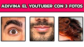 ADIVINA EL YOUTUBER CON 3 IMÁGENES  Cuantos Youtubers Reconoces | MusicLevelUP