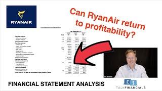 RyanAir 2022 - can this company return to a profitability?