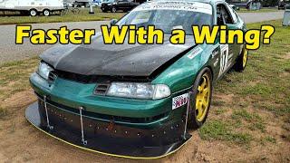 Wing vs No Wing - Can a cheap aero kit produce downforce?