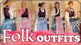 Folkloric Outfits for Everyday  Cottagecore Vibes  Transylvanian Folk Vest Style