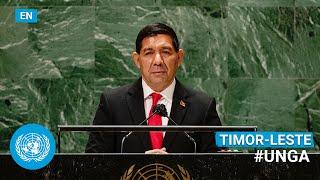  Timor-Leste - Chair Addresses United Nations General Debate, 76th Session (English) | #UNGA