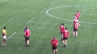 2023 Australian raptors U15's Men vs Newcastle Falcons (Tight view)