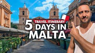 5 Days MALTA Itinerary VLOG | Ultimate MALTA Travel Guide