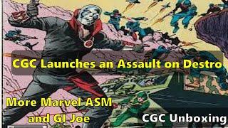 CGC Unboxing of Amazing Spider-man & Marvel GI Joe Comics - Shocking CGC Attack on Destro!