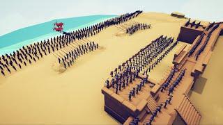 CAN PERSIAN ARMY DEFEND CASTLE? - Totally Accurate Battle Simulator TABS