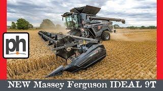 New Massey Ferguson IDEAL 9T Combine Harvester  - The first one in the UK