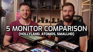 Hollyland Mars M1 vs Atomos Shinobi / Shogun Inferno / SmallHD 702 Touch / Focus 7