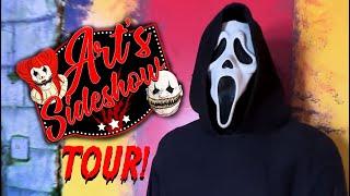 Art's Sideshow Halloween Horror Prop Museum! Full Tour!