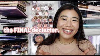 My Whittled Makeup Collection and Last Declutter of 2021!