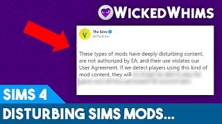 EA Addresses EXTREMELY disturbing Sims 4 Mods... 