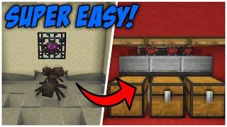 The MOST EFFICIENT Spider Spawner XP Farm in Minecraft 1.21 (Tutorial)