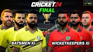 The Ultimate Final - Hitman's Batsmen vs Rahul's Wicketkeepers - Cricket 24
