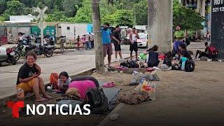 Se registra llegada récord de migrantes a México en lo que va de 2024 | Noticias Telemundo