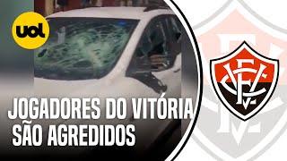 JOGADORES DO VITÓRIA SÃO AGREDIDOS POR INTEGRANTES DE TORCIDA ORGANIZADA