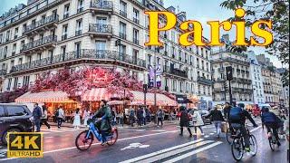 Paris , France - Evening Walk 2024 - 4K HDR Walking Tour | Paris 4K | A Walk In Paris