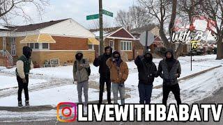 126 ChalkDownGang Wild 100s Chicago Hood Vlog: POLICE CHASE, 81st Beef, OBlock DMG Bond,West Pullman