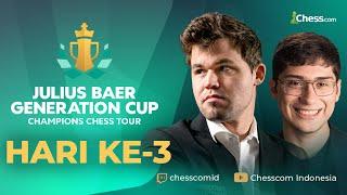 LIVE Magnus Carlsen vs Alireza Firouzja | Winners Final Julius Baer Generation Cup 2024 #CCT