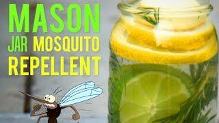 Mason Jar Mosquito Repellent | Outdoor DIY