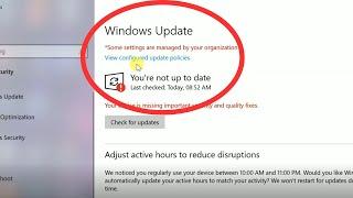 3 Ways To Fix Some Settings Are Managed By Your Organization in Windows 10