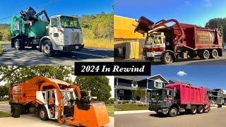 Garbage Trucks in Action: 2024 In Rewind