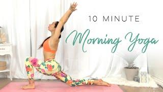 10 Minute Yoga  ( GREAT Morning Yoga Stretches )