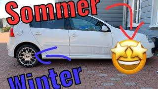 Sommerfelgen für den GTI | Wie viel Zoll ? | Wagenheber letzter Müll...