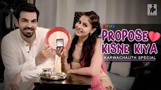 PROPOSE KISNE KIYA? | Karwachauth Special | Comedy Short Film| Entertainment
