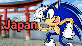 Sonic Visits Japan