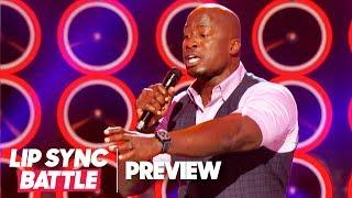 Akbar Gbaja-Biamila (American Ninja Warrior) is "On Bended Knee" | Lip Sync Battle Preview