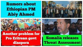 Rumors about Ethiopian PM Abiy | Another problem for Eritrean diaspora | Somalia threat assessment