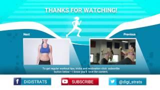 Youtube Outro Creator - Fitness Transformation