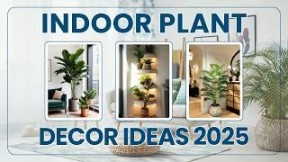 Trendy Indoor Plant Decor Ideas 2025 | Elegant Living Room Inspiration | Natural Styling Tips