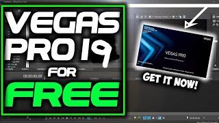 HOW to DOWNLOAD SONY VEGAS PRO 19 for FREE!! (WORKING 2022)