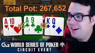 CRAZY $525 High Roller Final Table! | World Series of Poker Circuit Event