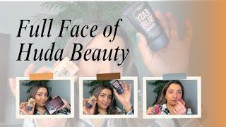 HUDA BEAUTY Full Face Tutorial – Flawless or Fail?  #hudabeauty