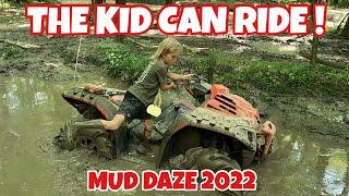 MUD DAZE 2022 - A 10 YEAR JOINS OUR RIDE ON A POLARIS HIGHLIFTER 1000 AT CARTER OFF ROAD PARK