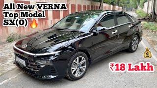 BLACK BEAST All New HYUNDAI VERNA SX(O) 2023  1.5L AT Top Model ️