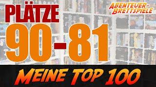 Top 100 Brettspiele - Plätze 90-81 von Abenteuer Brettspiele