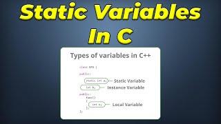 Static Variables In C Programming Language