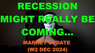 Market Update (W2 DEC 2024) - CPI Might Kill Us All (Recession Coming?)