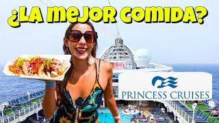 ESTE CRUCERO ES FAMOSO POR LA COMIDA (PRINCESS CRUISES) Caribbean Princess | Zorito y Doug