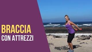 Jill Cooper - Braccia - Allenamento per tonificare spalle e tricipiti con pesi