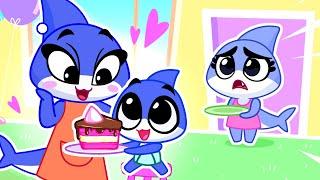 Baby Shark, Don't Feel Jealous!  Mommy Is Mine!  Take Care of Baby | Kids Cartoon & Songs